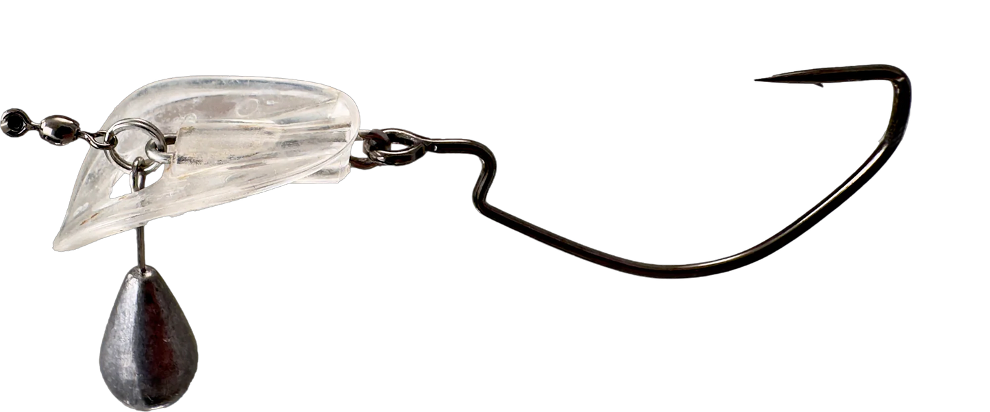 Headbanger BottomRocker 3'' - 3/0 Deep Dive - 7,1cm - 10g - Transparent