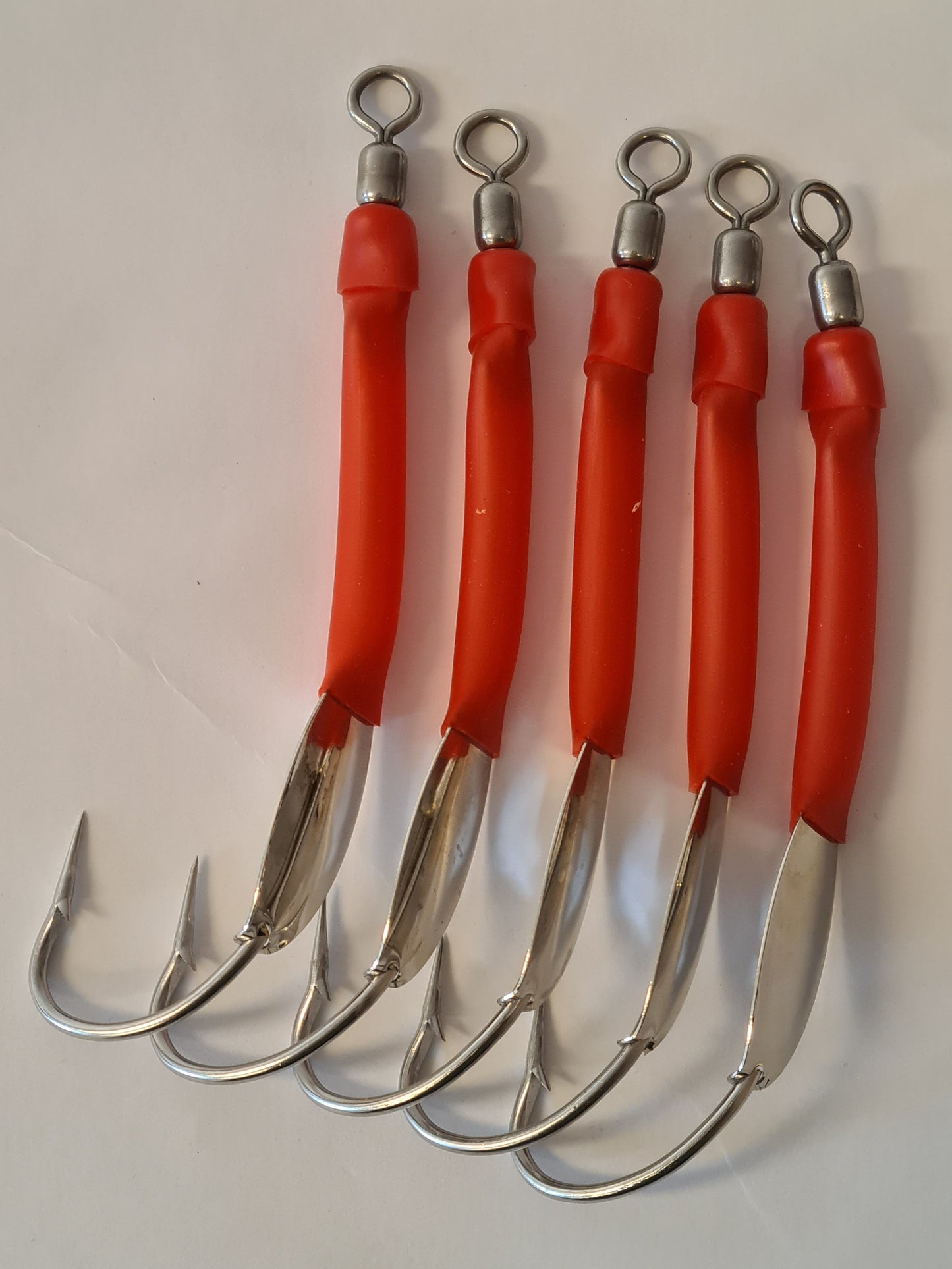 Faroe Sportfish Gummimakk m/plate – 5pk – Rød – Seirykk