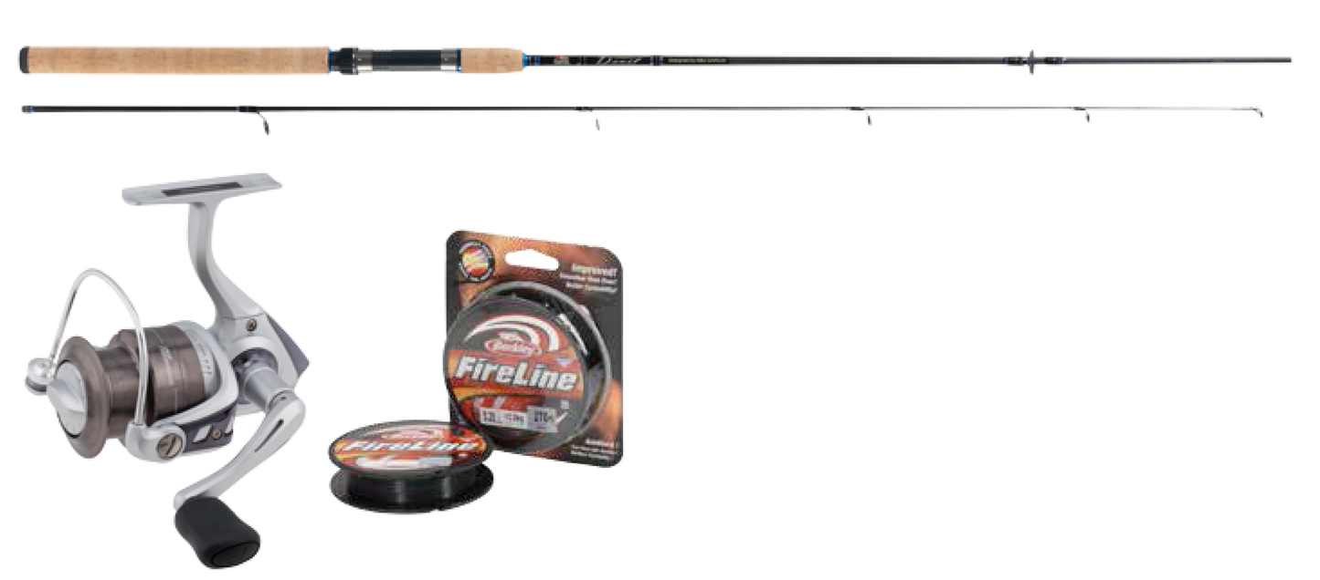 Abu Garcia Devil Ørret Sett 7' - 213 cm - Stang og Snelle