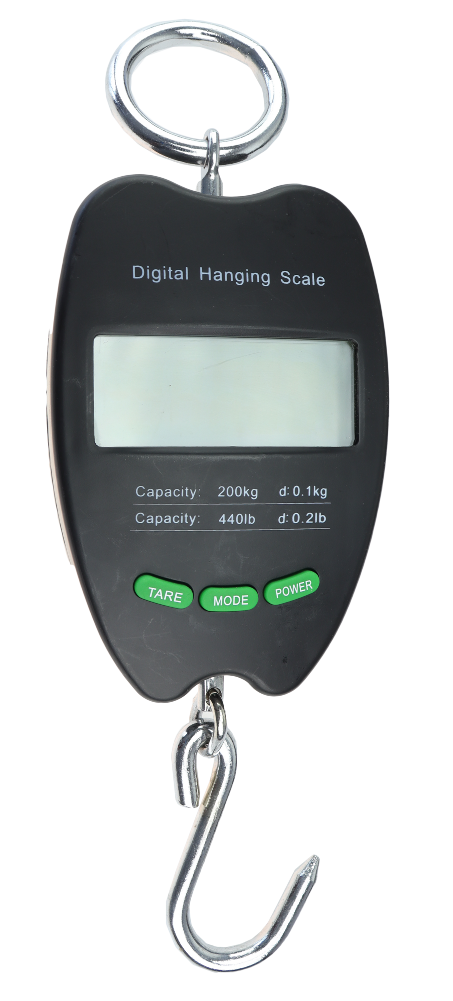 Sølvkroken Digitalvekt - 0-200 kg - Fiskevekt