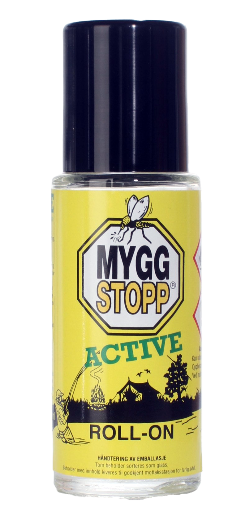 MyggStopp Active Rollon 60ml – Naturleg Myggmiddel – 6t Beskyttelse