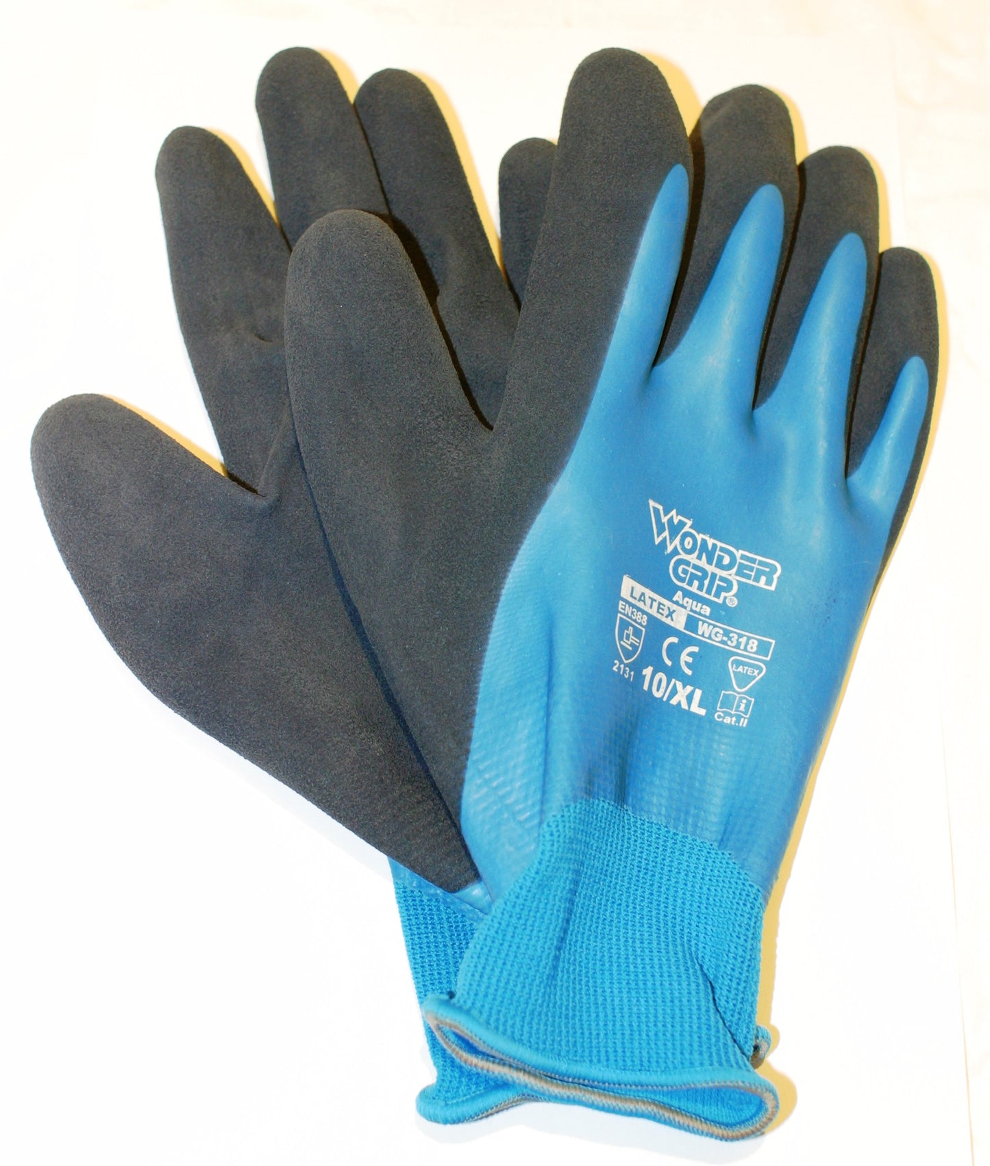 WonderGrip Aqua – Vasstætt Arbeidshanske – Str. 9–11 11