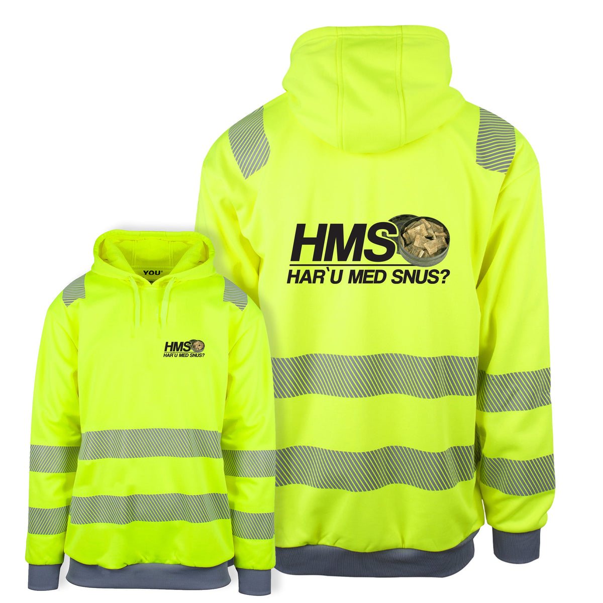 HMS Har`u med snus? - Reflexhoodie