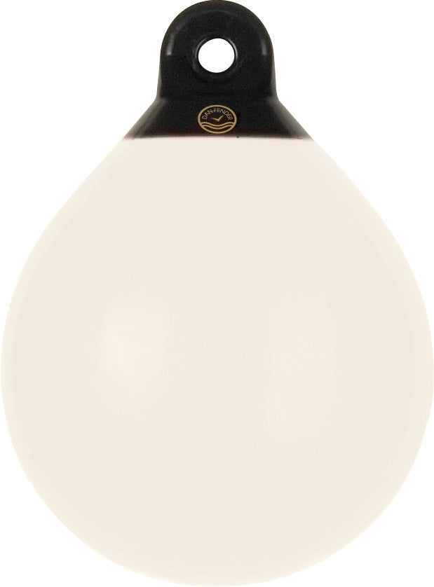 Danfender B30 Blåse – Kvit PVC – 30" – 8kg Oppdrift