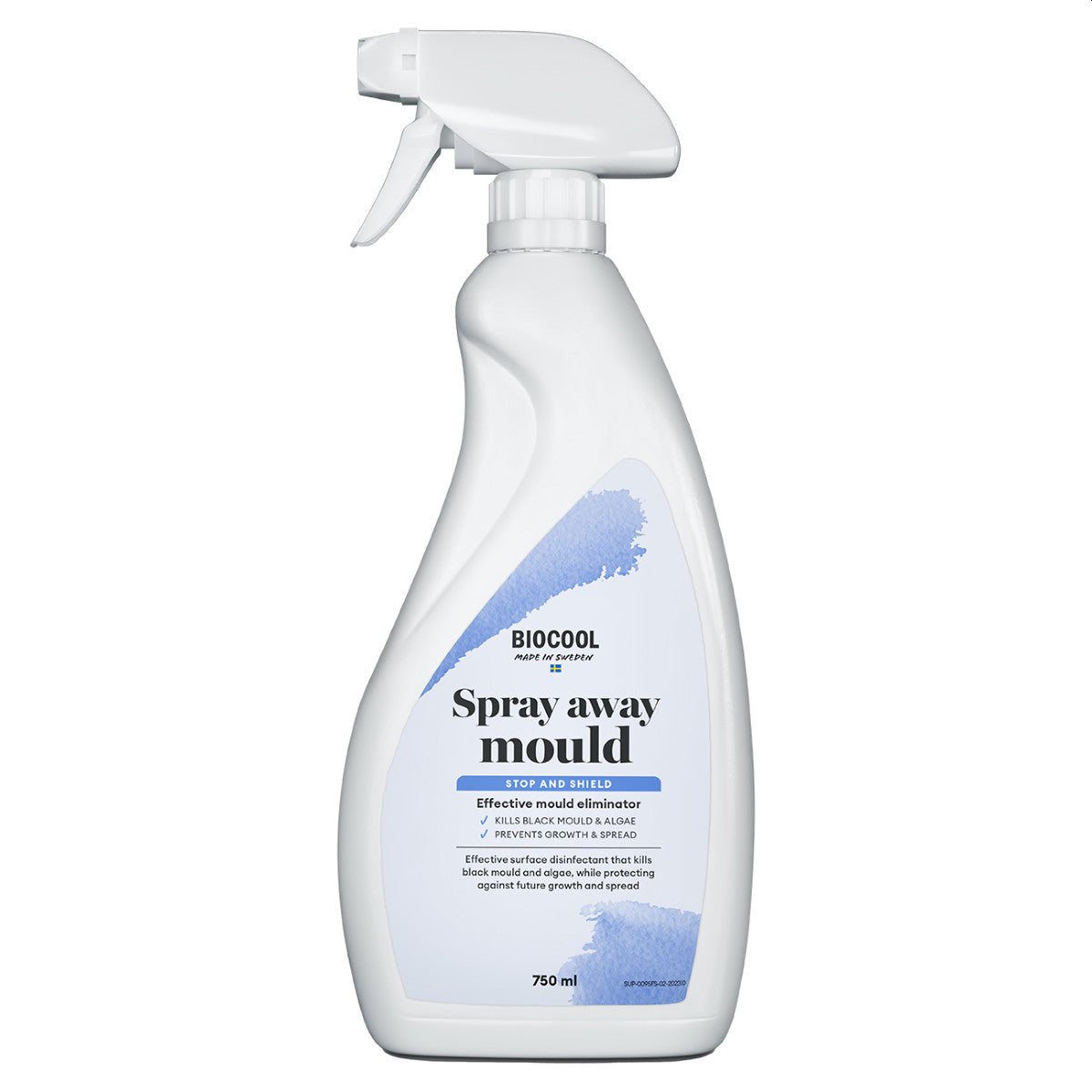Biocool Spray Away Mould – 750 ml – Fjerner svartmugg og alger