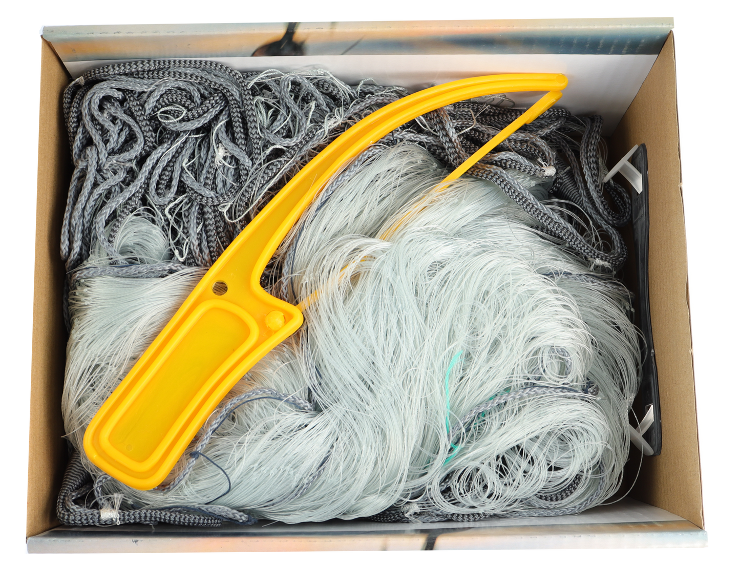 CAL Torskegarn - Grå - 27,5x2,1 meter 63mm