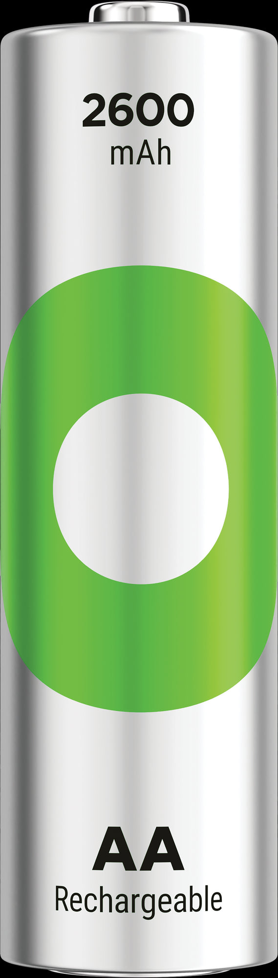 GP ReCyko AA-batteri - 2600mAh - Oppladbart NiMH 1,2V - 4pk