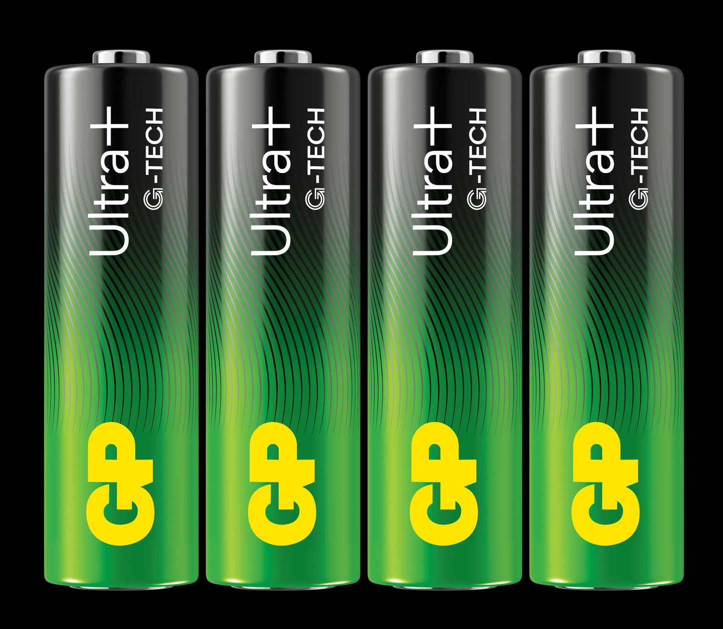 GP Ultra+ Alkalisk AA-batteri - 4pk - LR06 - 1,5V