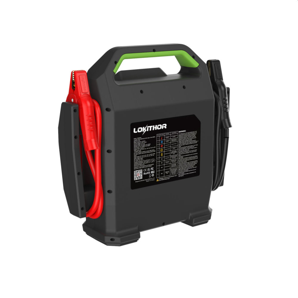 Lokithor J10000HD Jump Starter - 12/24V - 256Wh - 10000/5000A
