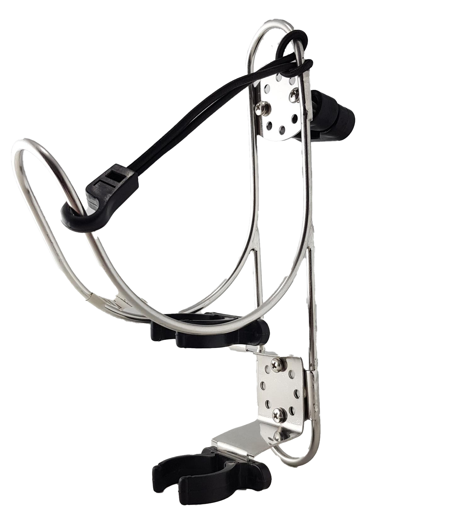 Livbøyeholder AISI316 - 140x290x5,3mm - Livbøye Hesteskobøye Livbøyelys - 25mm Rekke