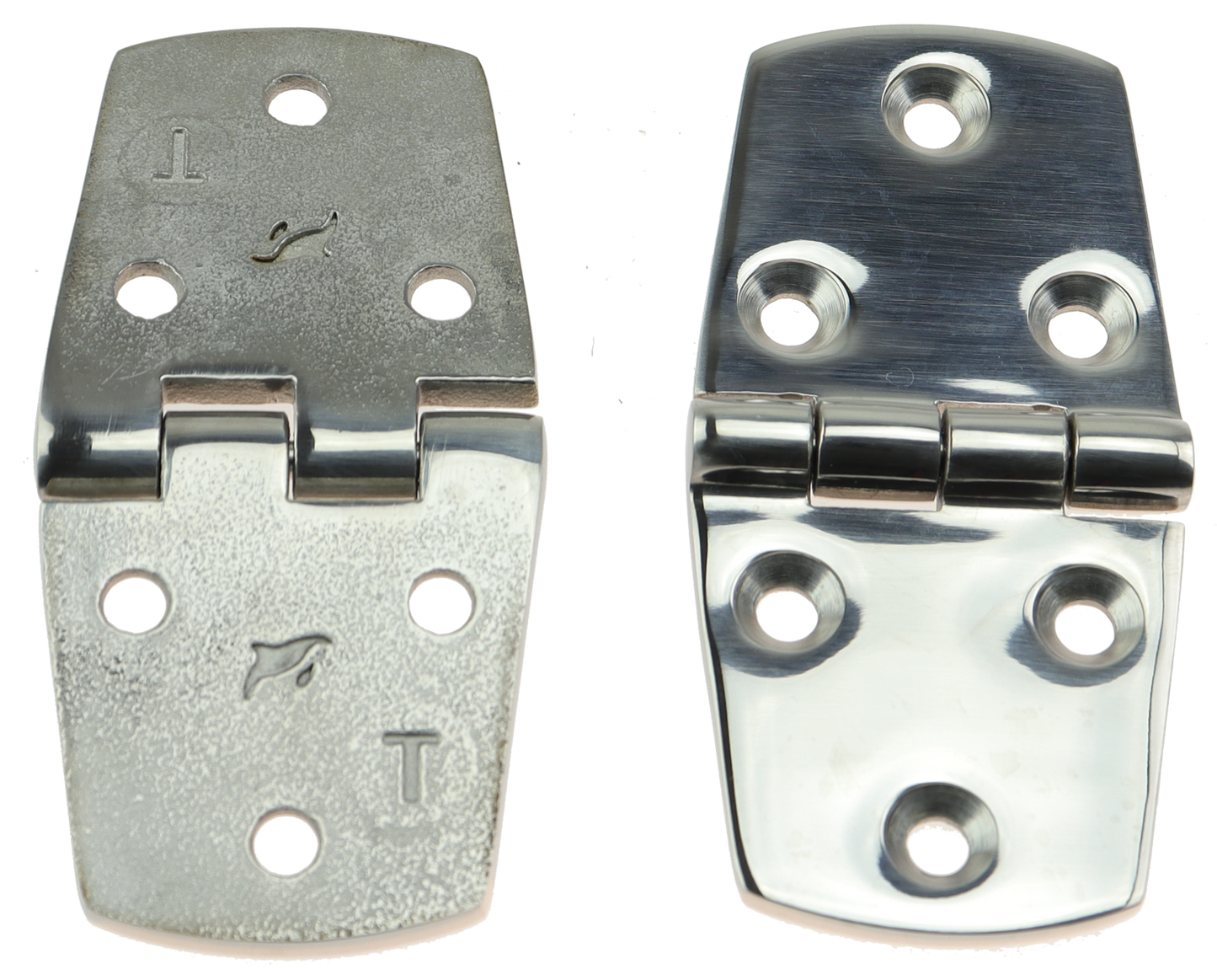 Osean Hengsel syrefast støpt - 2pk - AISI316/A4 - 76x38mm