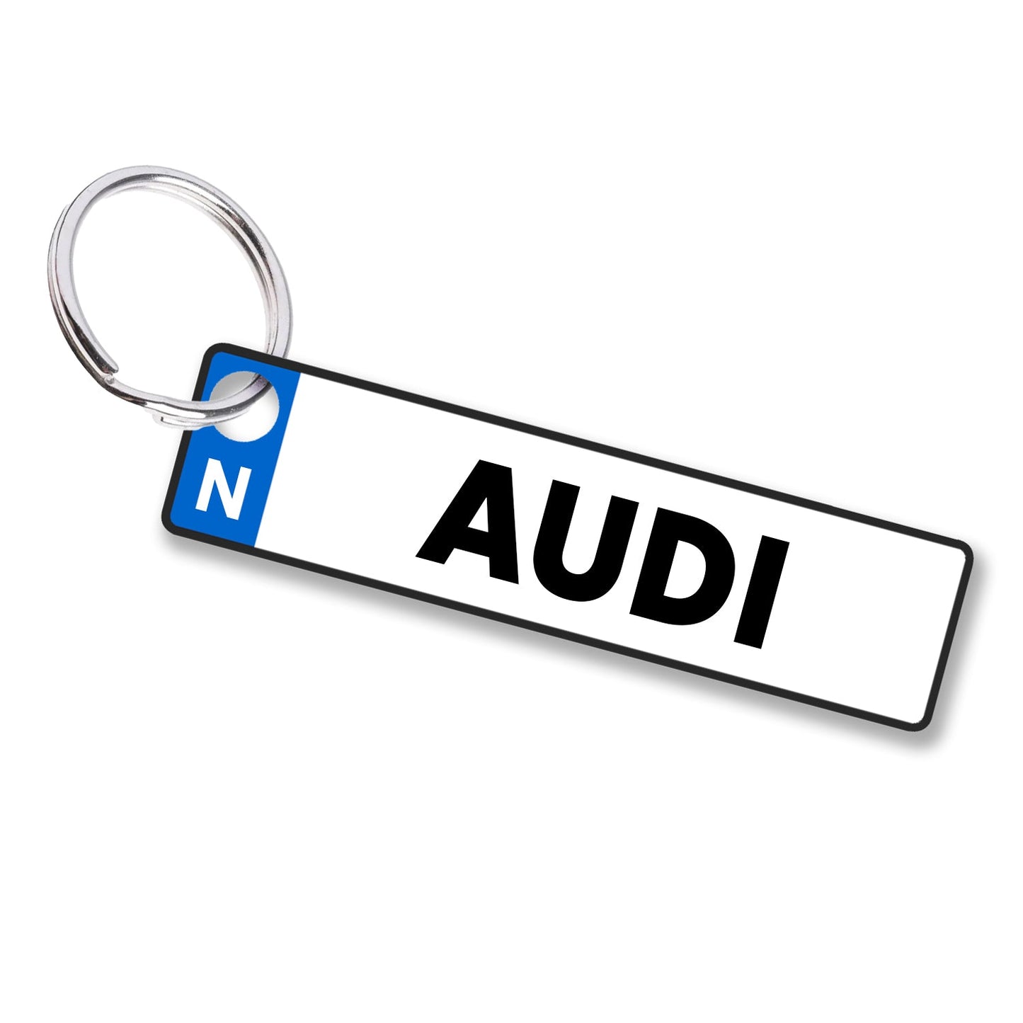 Audi nøkkelring (3D-print)