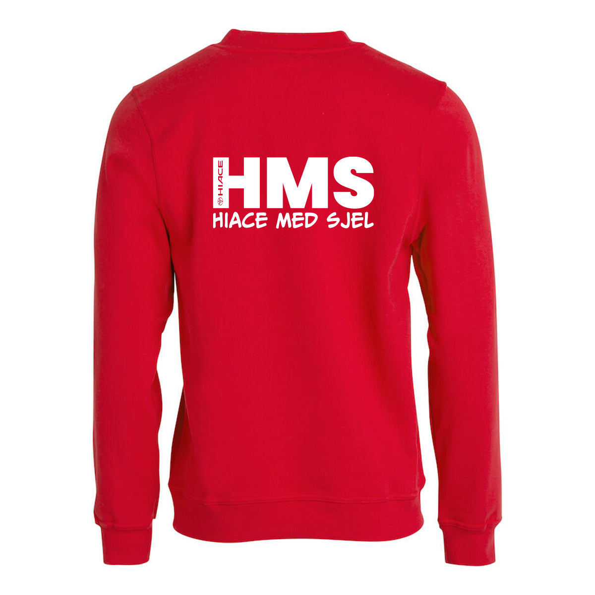 HMS Hiace med sjel - genser Rød Bak