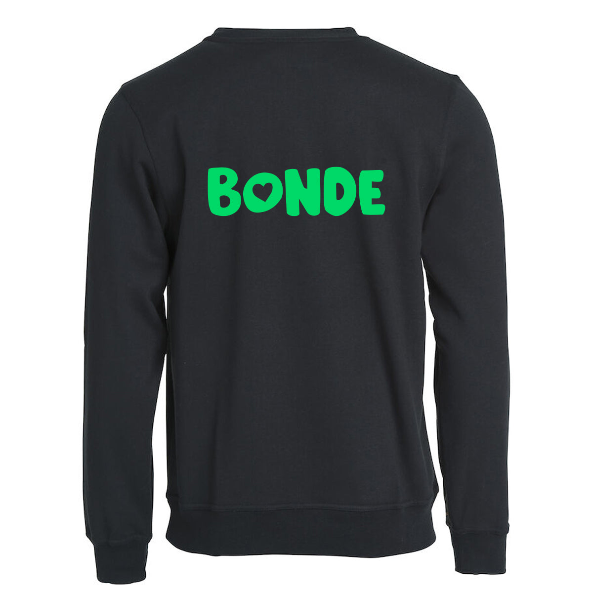 Bonde - genser Sort Bak