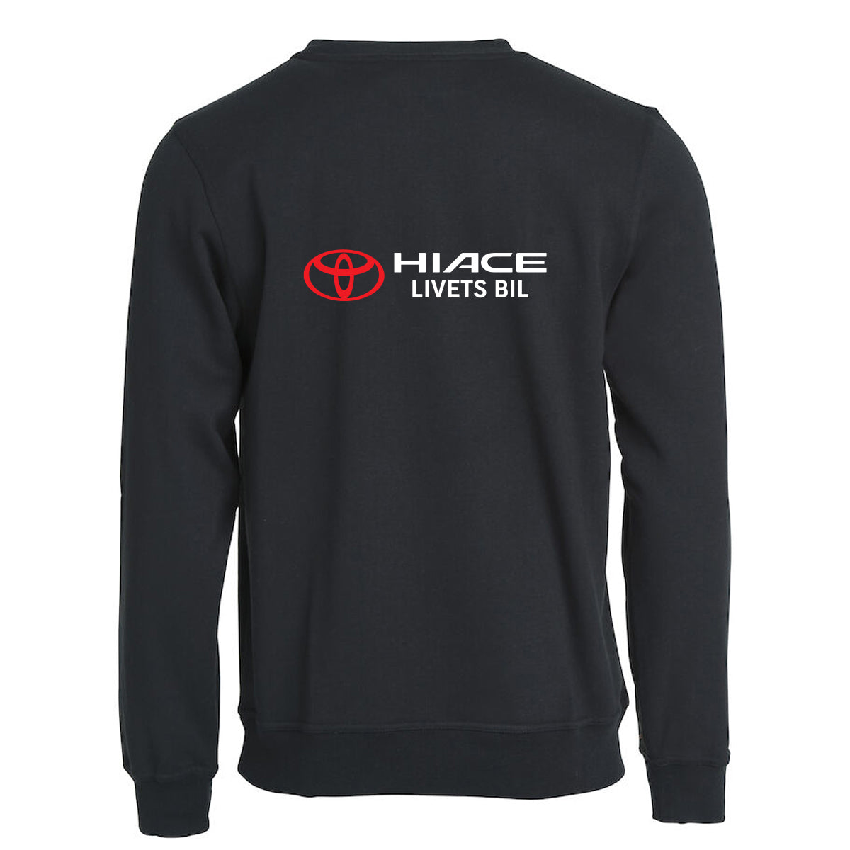 Hiace Livets Bil - genser Sort Bak