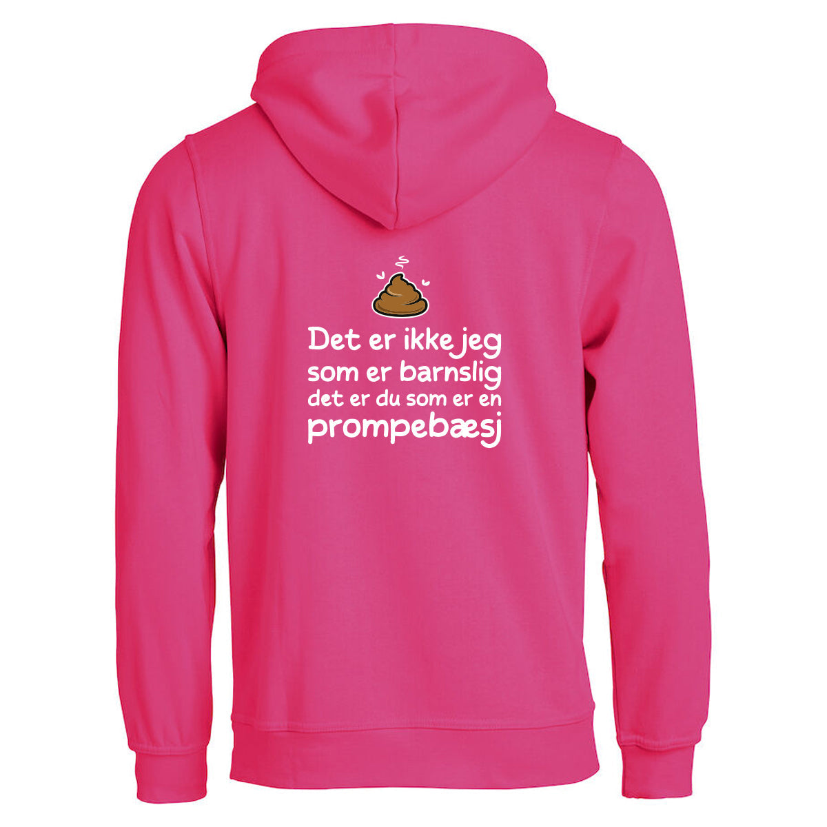 Barnslig - hettegenser Rosa Bak
