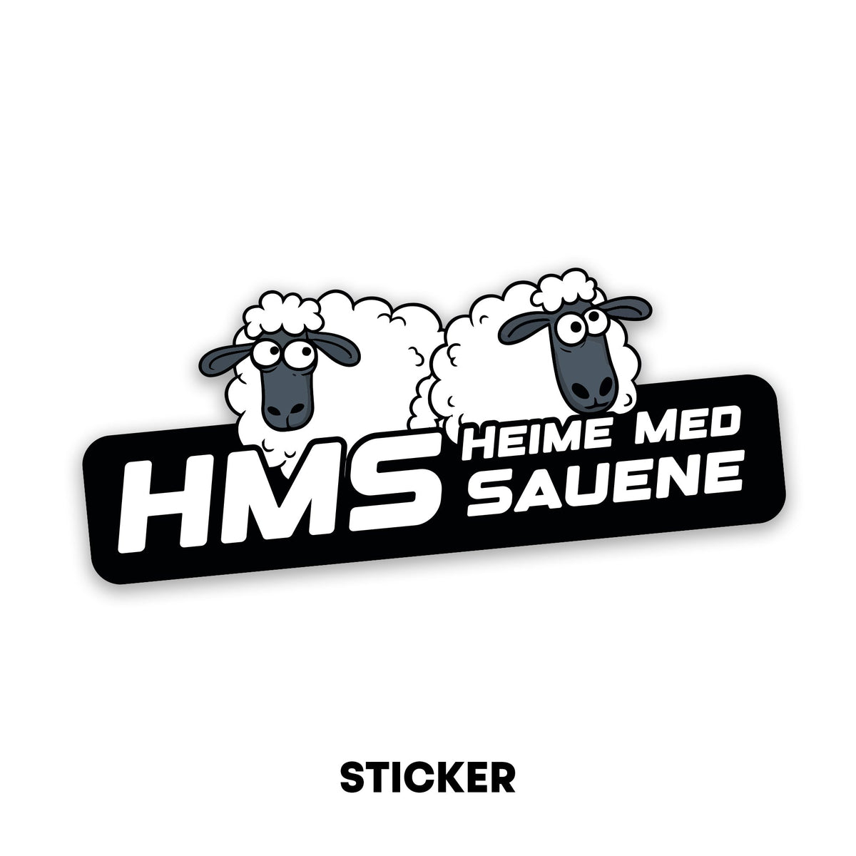 HMS Heime Med Sauene – Sticker