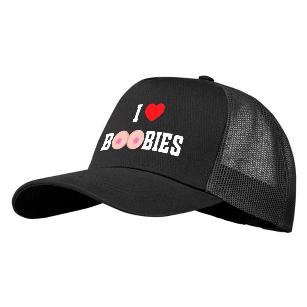 I Love Boobies - Trucker Caps