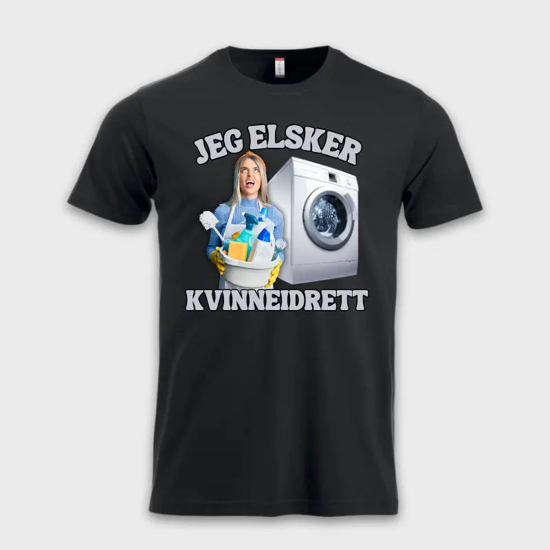 Jeg Elsker Kvinneidrett Sort