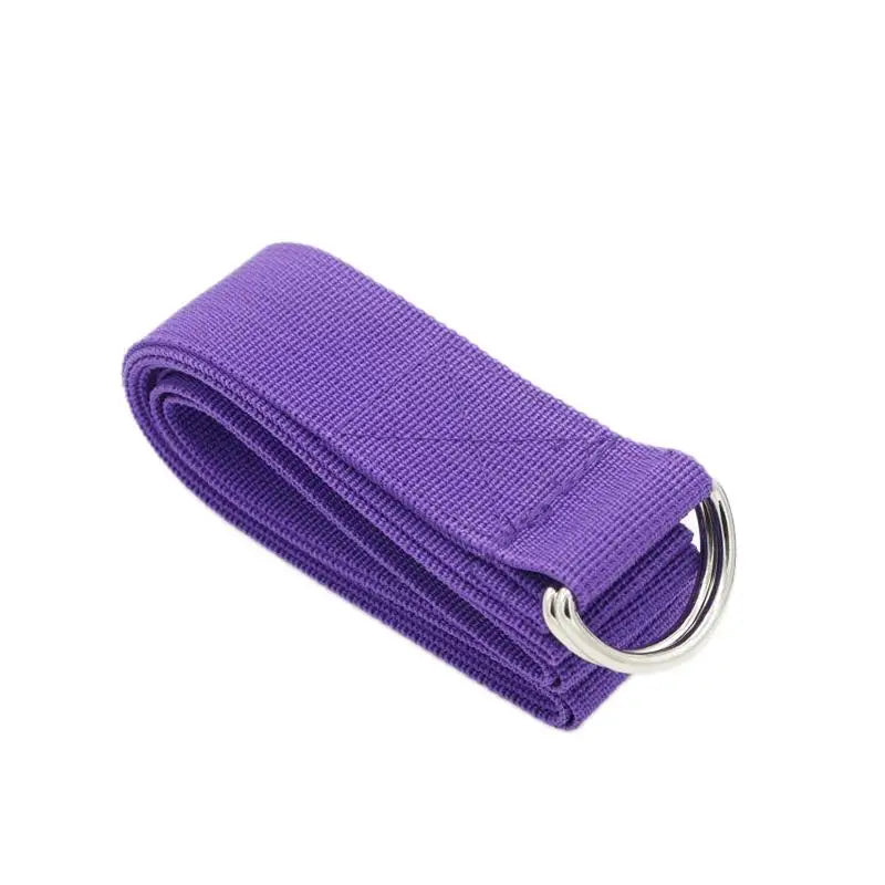 Yogabelte av bomull purple
