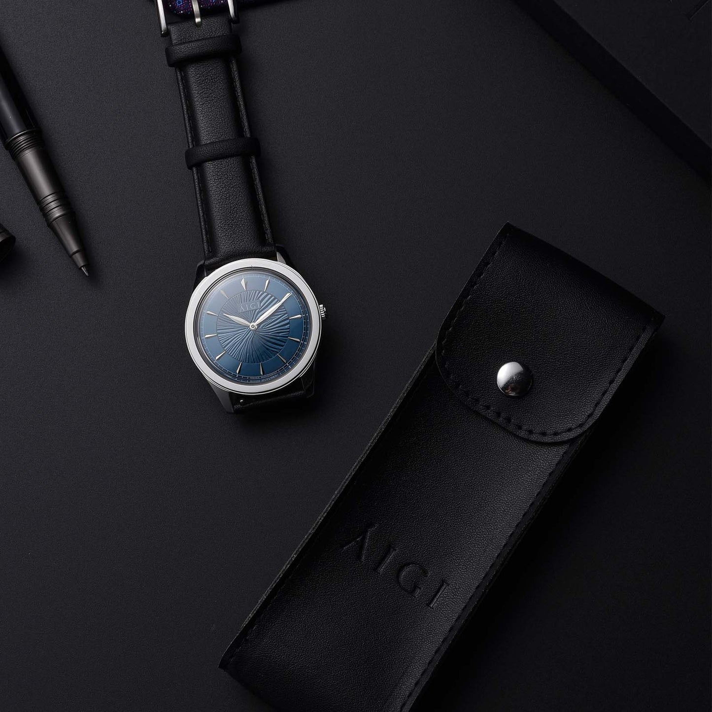 NORDLYS 38MM - SORT SKINN