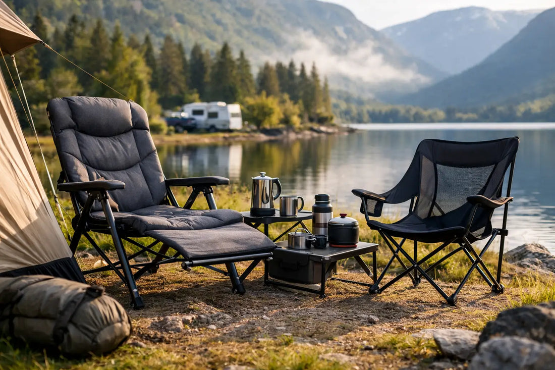 Hvordan velge campingstol for komfort