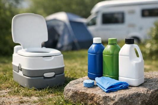 Slik velger du sanitærvæske til campingtoalett