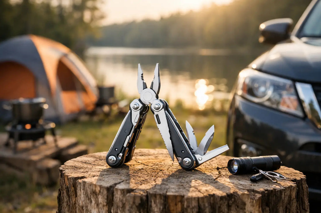 Slik velger du multiverktøy for camping og bil