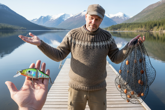 Sluker eller garn? Slik velger du riktig fiskeutstyr