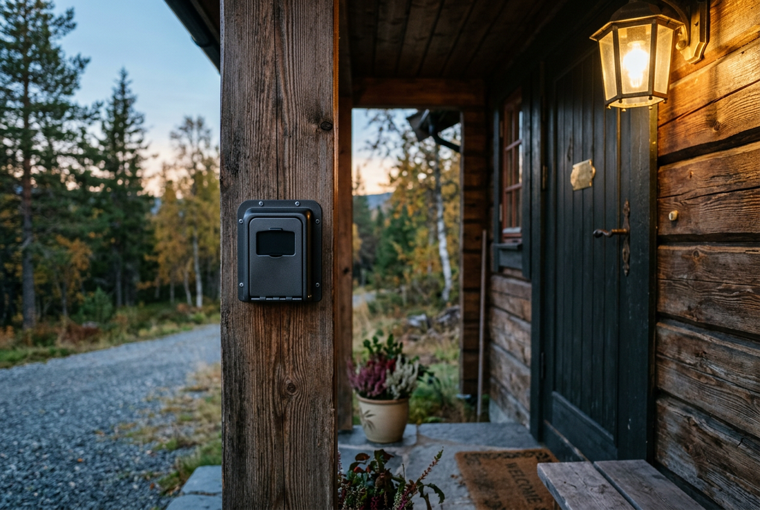 Nøkkelsafe til hus og hytte: ABUS KeyGarage LED eller BIG?