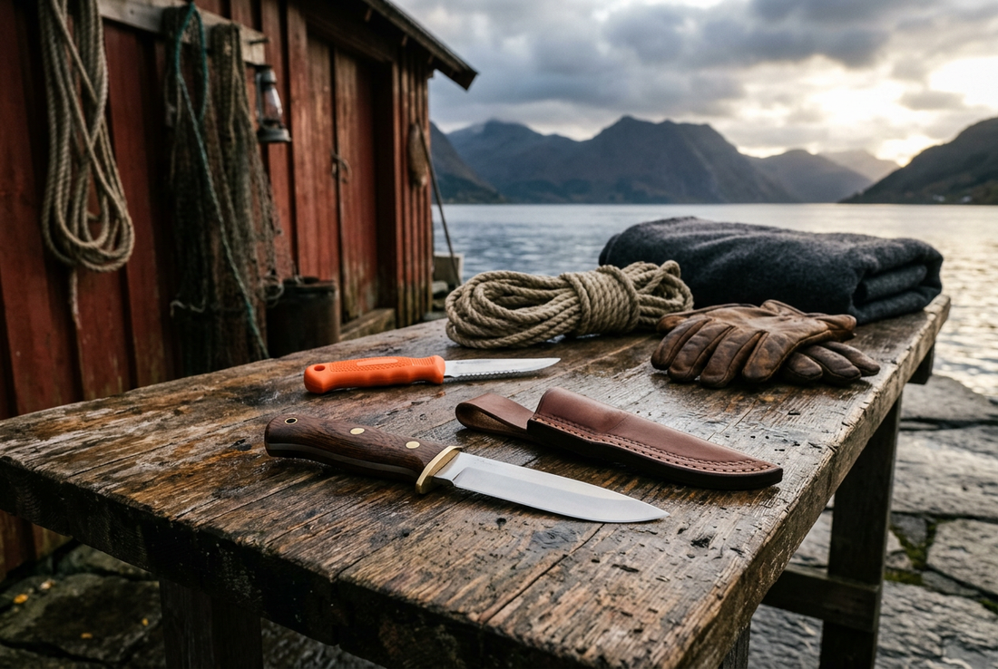 Riktig kniv til oppgaven: fra turmat til fisk og tau