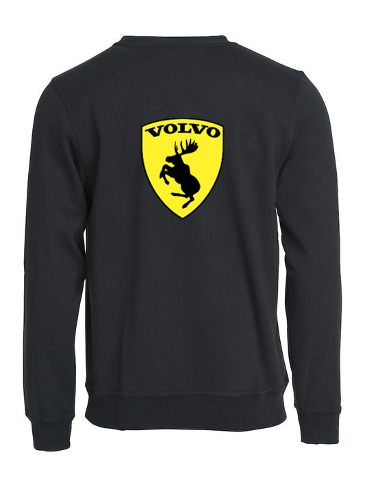 Volvo Elgracer - genser Sort Bak