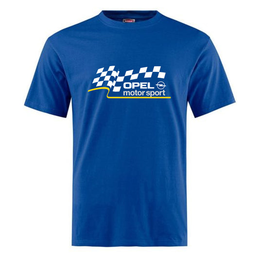 Opel Motorsport - tskjorte Blå