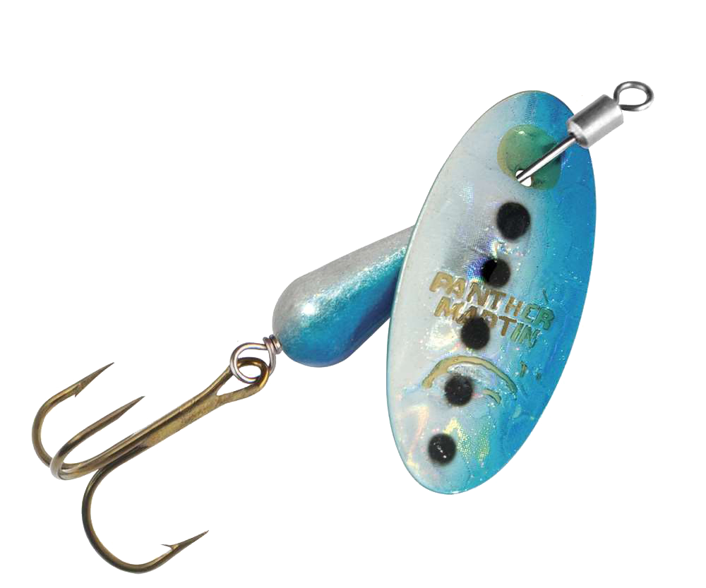 Panther Martin - Inline swivel - Holographic Silver/Blue