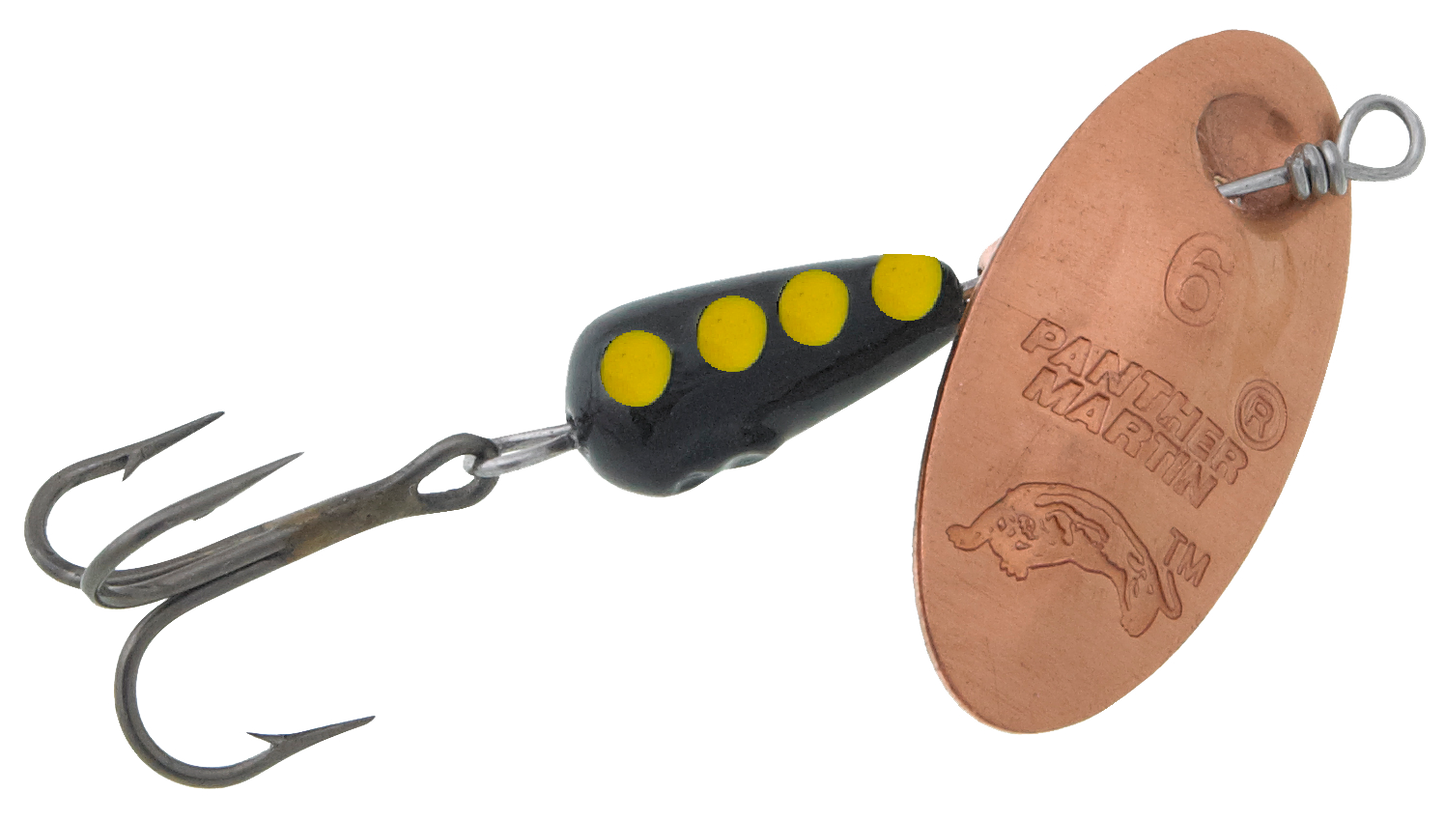 Panther Martin - Classic Regulars - Copper Black/Yellow