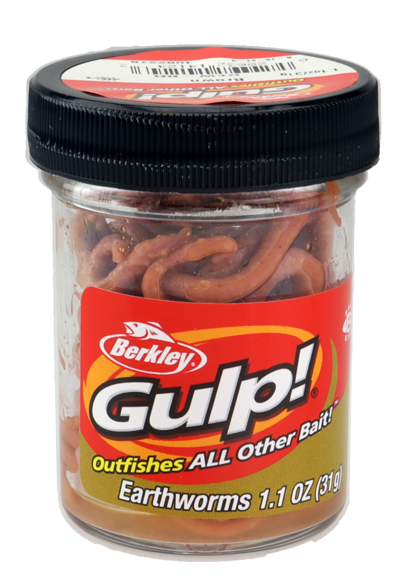 Gulp Meitemark - Fiskeagn - Brun - 10cm