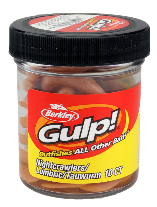 Gulp Meitemark - Fiskeagn - Brun - 15cm