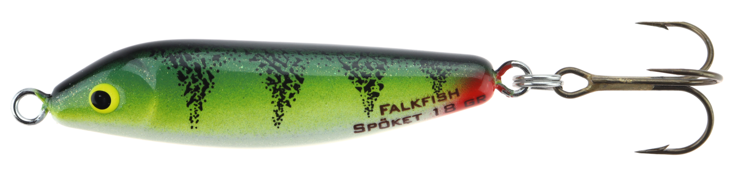 Falkfish Spöket Kystwobbler 275 Green Perch RT - Wobbler