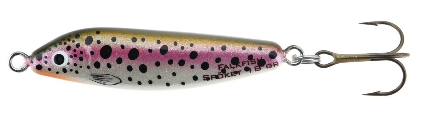 Falkfish Spöket Kystwobbler 857 Goldtrout - Wobbler Sjøørret