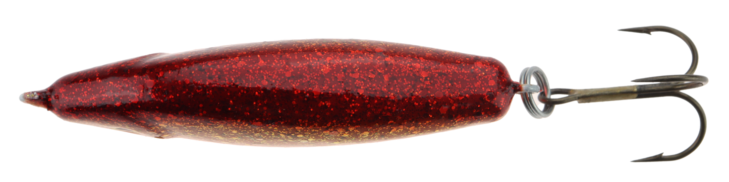Falkfish Spöket Kulan - 388 RedGold Red Glitter - 22gr - Sluk