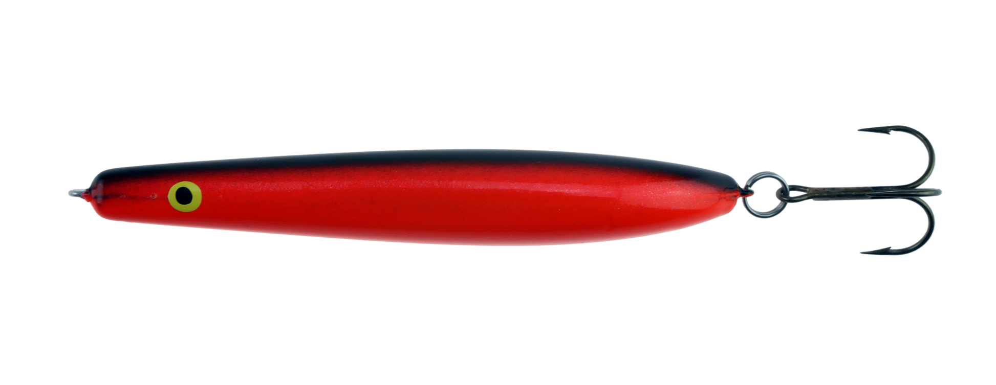 Falkfish Witch 20 Black Hot Red LF - Sluk Sjøørret 10g 75 mm