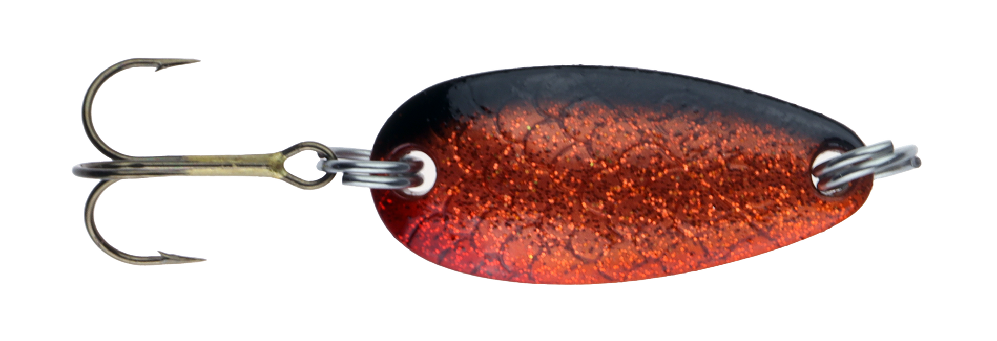 Falkfish Pärla - 386 - Copper black glitter 38 mm