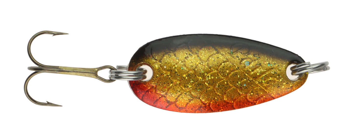Falkfish Pärla - 387 - Gold black glitter 12g 38 mm