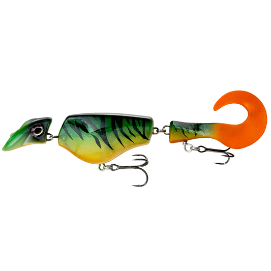 Headbanger Tail - 23cm - 58g - Firetiger Stealth - Sinking