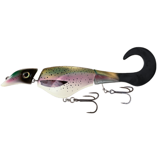 Headbanger Colossus Curly - 31cm - 170g - Rainbow Trout - Suspending