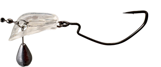 Headbanger BottomRocker 4'' - 4/0 Deep Dive - 9cm - 15g - Transparent