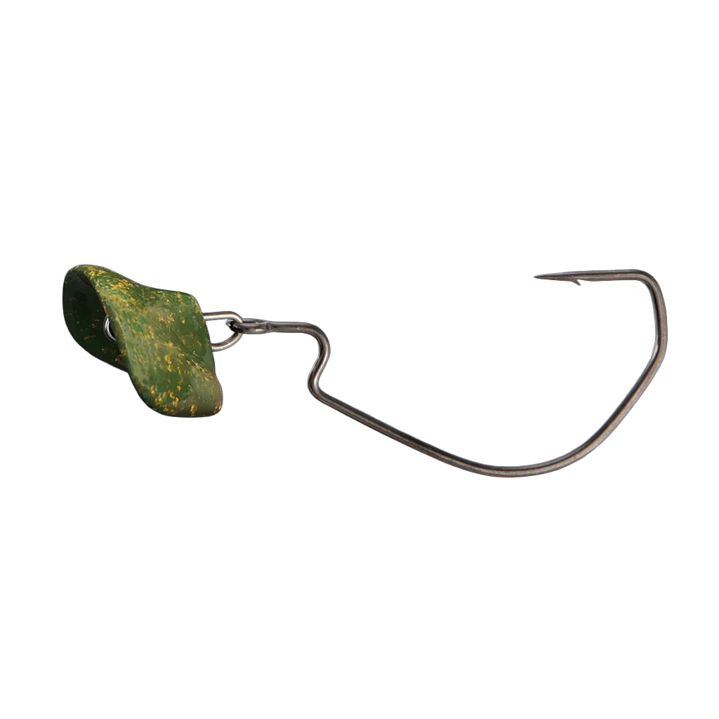 Headbanger RockerHead - 4/0 Sinking - 10cm - 8g - Green Pumpkin - 3pk