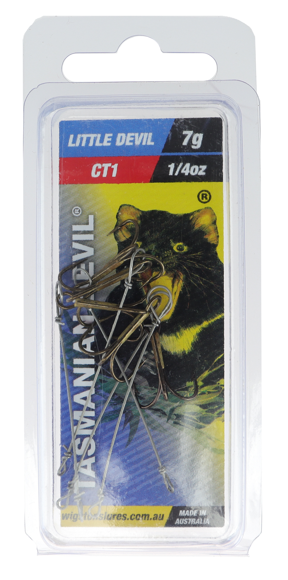 Tasmanian Devil Treblekrok Centre - 7g - 5 stk
