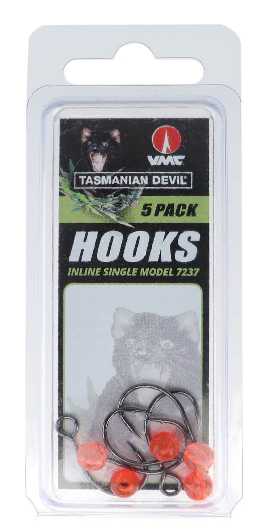 Tasmanian Devil Wide Eye Singelkrok No.3/0 - 5pk
