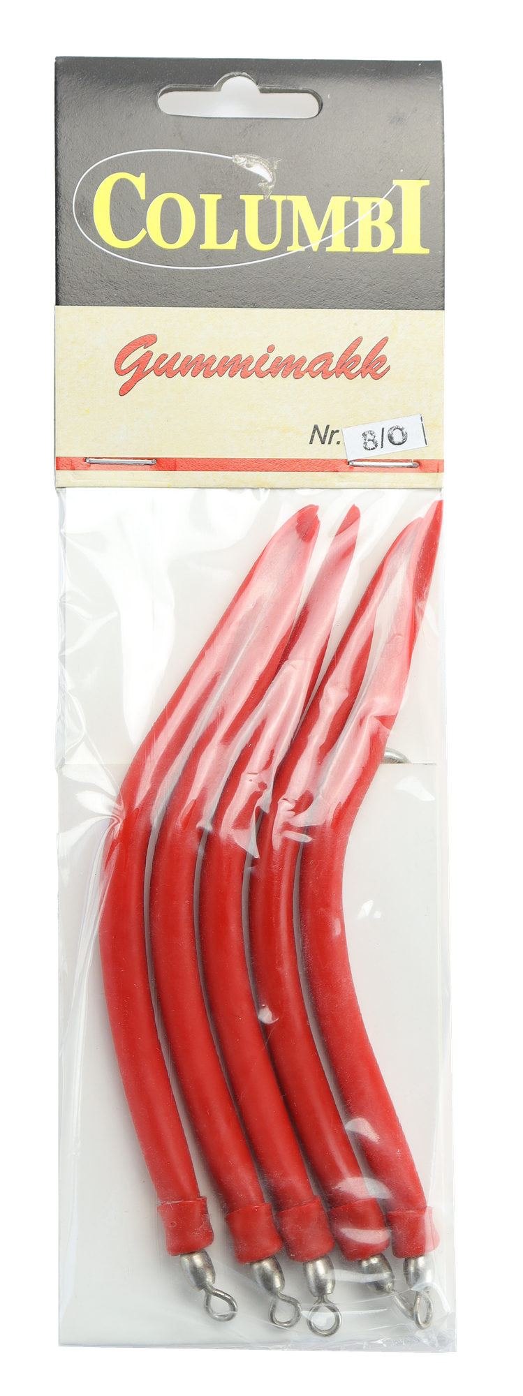 Columbi Gummimakk – 5pk – Rød 8 0